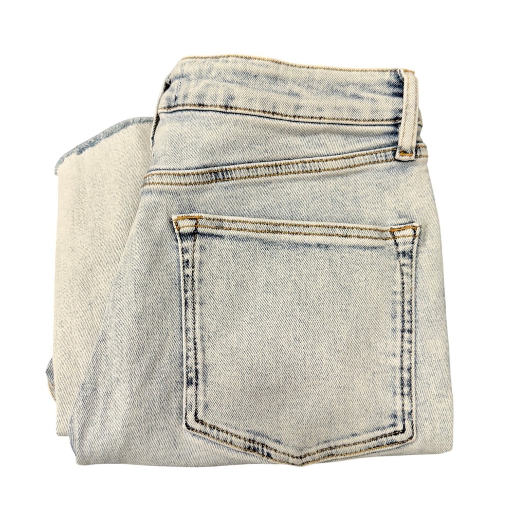 We The Free Jeans Womens 31 High Rise Jegging Skinny Light Wash Denim 26" Inseam